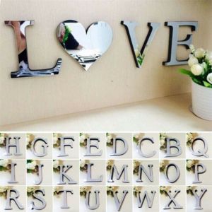 Letters For Hanging In The House On The Wall