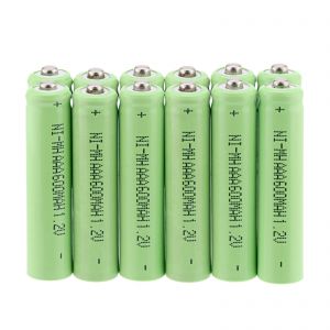 Best4U electric products A Pack Of 12 AAA 3A Batteries 1.2V 600mAh NI-MH