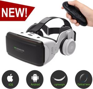 Best4U Toys And Games  A Virtual Reality Device That Includes A Headset And A Remote Control For The Samaung S7 S8 iPhone 7 8