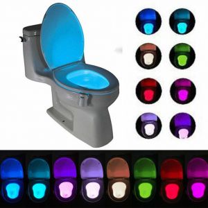 Best4U Home & Garden  LED Lamps In Different Colors For The Toilet