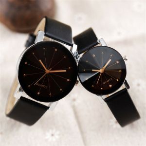 Watch With Leather strap for men and women