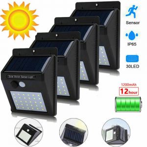 Best4U Home & Garden  Yard For Lamp With Motion Sensors