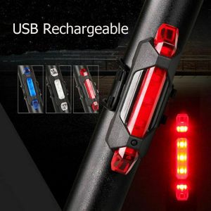 Best4U Bicycles Accessories Reflects A Light With A LED Light
