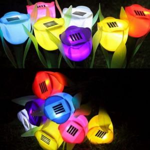 Best4U Home & Garden  Garden Flower-Shaped Led Lamps