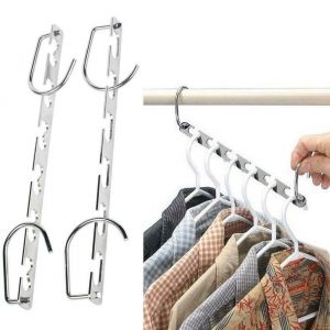 A Clothes Rack Saves Space