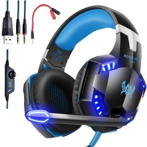 Best4U Console Accessories Gaming Headset Fits Sony 4 XBox One and PC