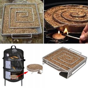 Best4U Meat Accesories BBQ Cold Smoker Generator Grill Cooking Tool Smoking Meat Accessories wood chips