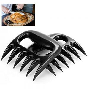 Best4U Meat Accesories  Bear Claw BBQ Forks Pulling Grill Tools Meat Handler